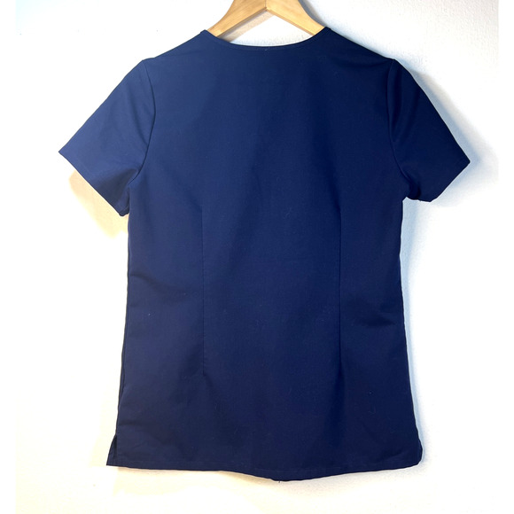 FIGS 2 Tops Womens XS Blue green Casma 3 Pockets Short Sleeve Technical Comfort - Picture 6 of 10